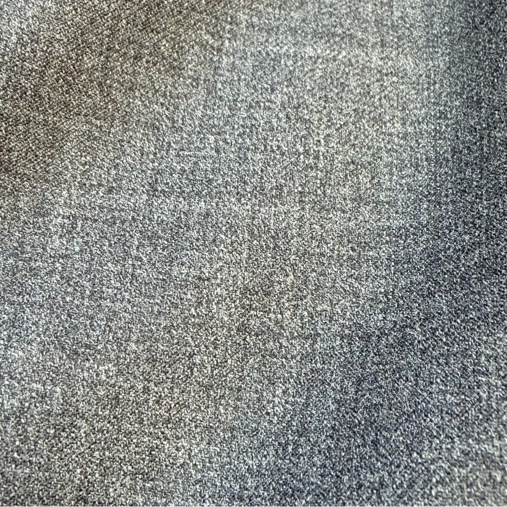 J.Crew Charcoal Gray A-line Ruffle Hem Skirt Wool Blend Elastic Waist Size 10